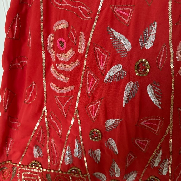 Free People Beaded Shift Dress - Picture 3 of 4